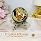 Money Agate Sphere on Stand 224g
