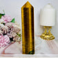 Tigers Eye Large Chunky Tower Full Of Flash 16cm