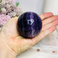 High Grade Purple Fluorite Sphere On Stand 385g