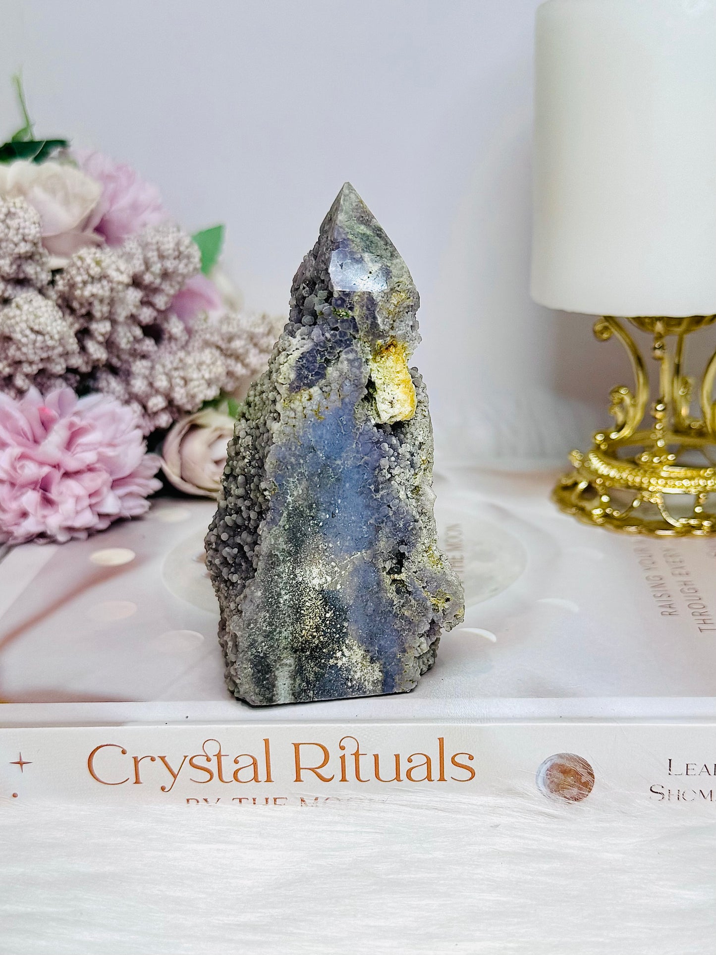 Grape Agate Tower | Freeform 10.5cm 208g