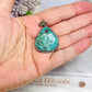 Chrysocolla Sterling Silver Pendant