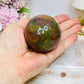 Ocean Jasper Sphere on Stand 246g