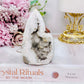 White Sugar Druzy Quartz Freeform 9cm 115grams