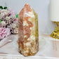 Large Pink Amethyst Chunky Tower 554g 13.5cm