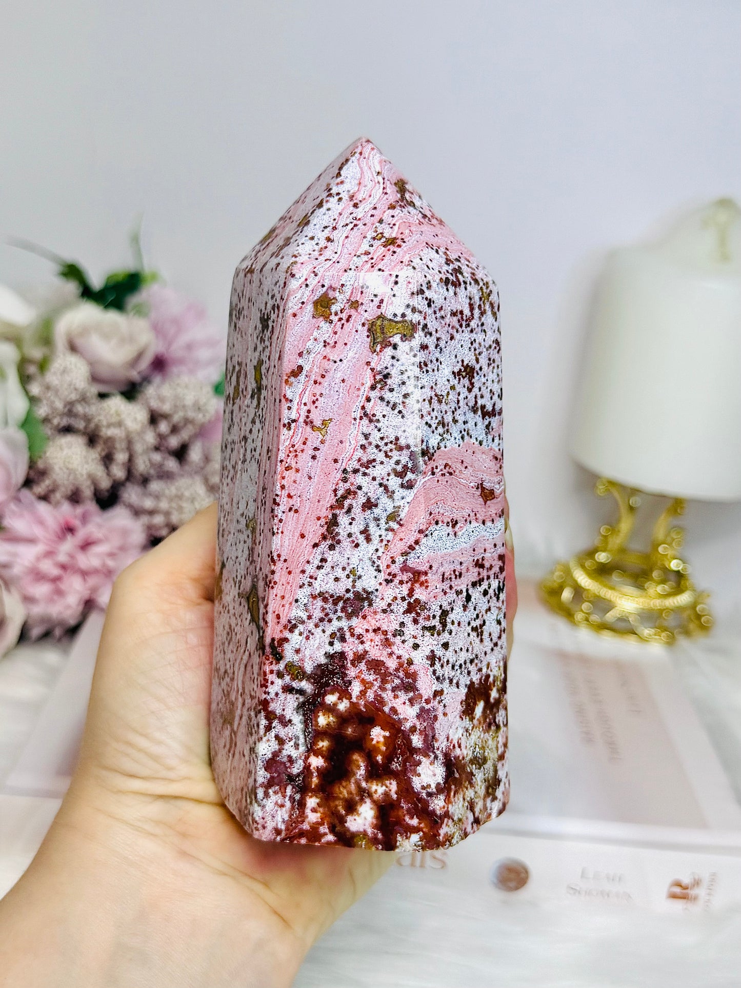 Large High Grade Unique Ocean Jasper 14cm 717g