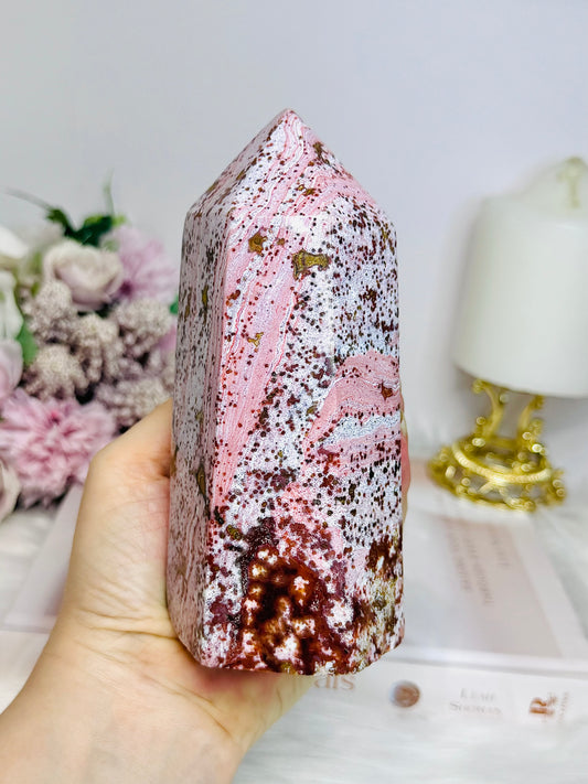 Large High Grade Unique Ocean Jasper 14cm 717g