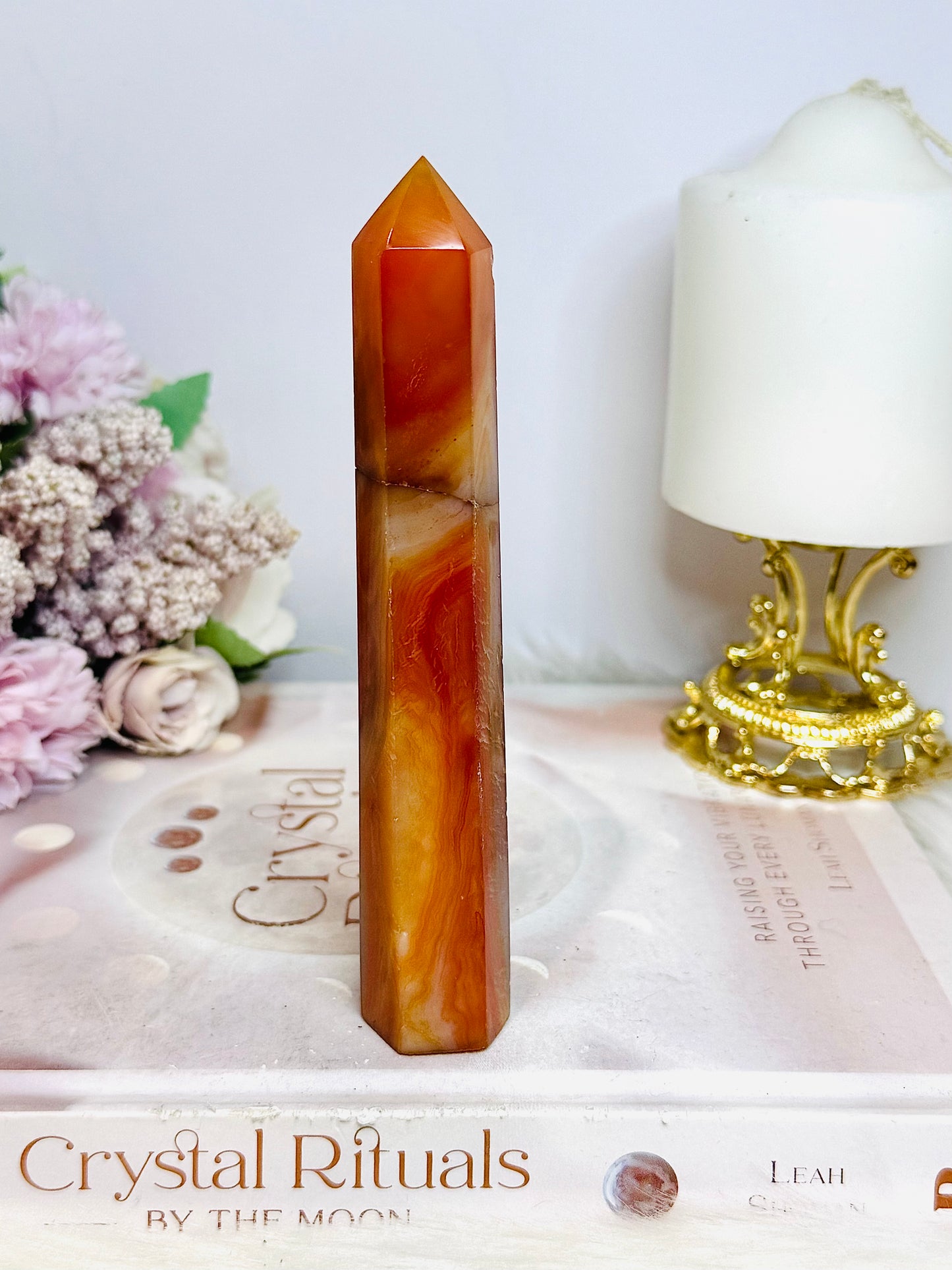 Carnelian Tower 14.5cm