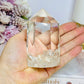 High Grade Clear Quartz Chunky Tower with Rainbows 10cm 324g
