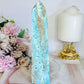 Large Blue Hemimorphite Druzy Tower 18cm