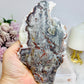 Natural Large Mexican Lace Agate Slab on Stand 17.5cm