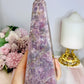 Large Lepidolite Tower | Obelisk 18cm