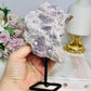 Natural Lepidolite Specimen On Stand 472g 16cm