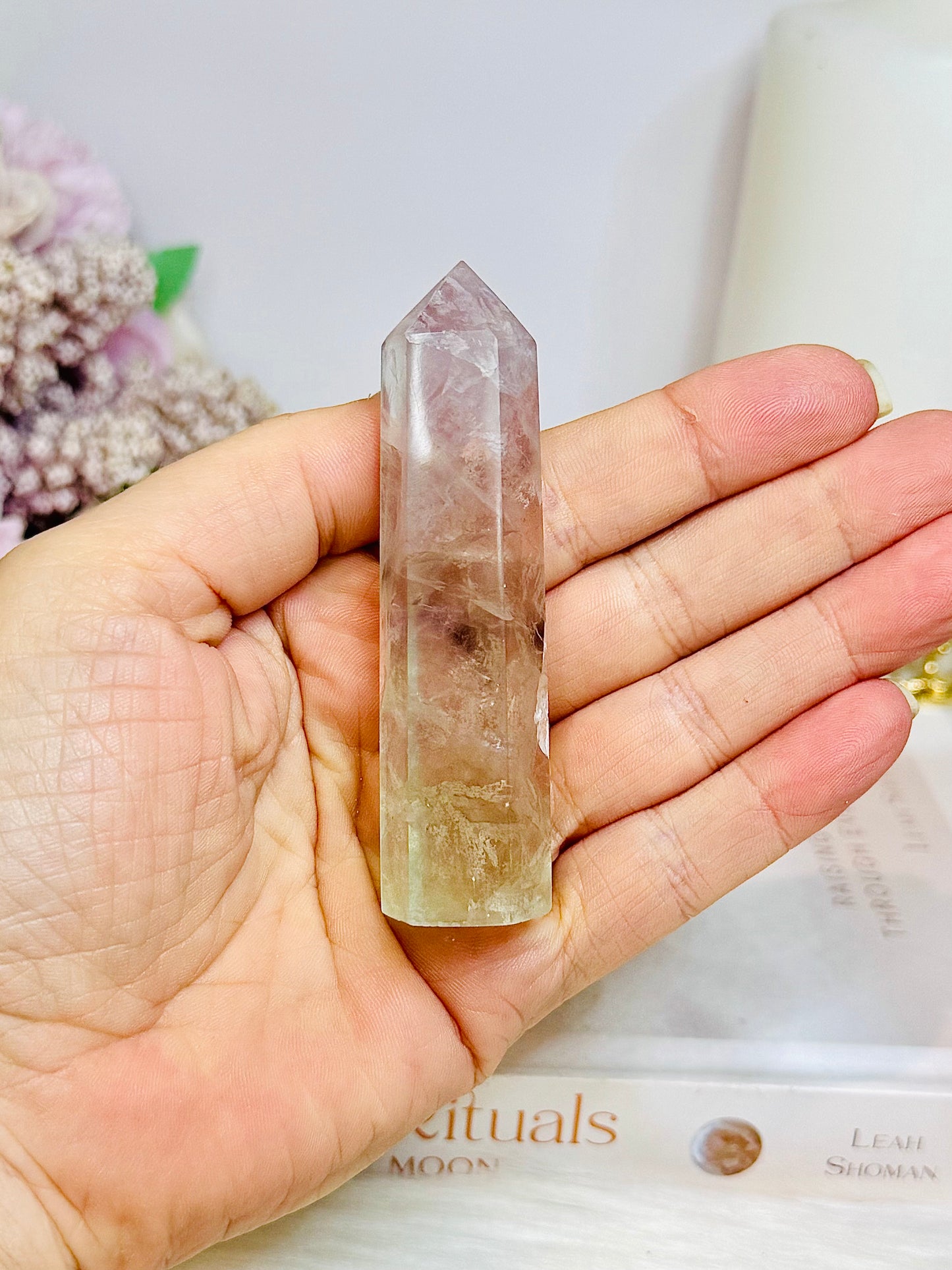 Fluorite Tower 8cm