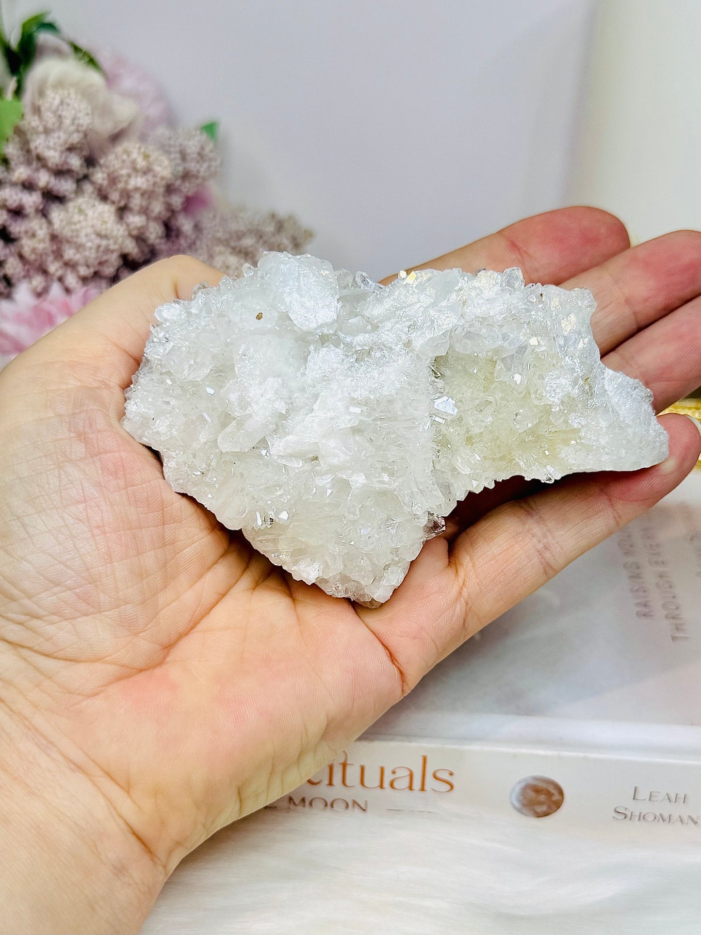 Angel Aura Quartz Cluster 9cm