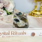 Green Flower Agate Freeform 5cm