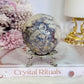 Gorgeous Natural Cherry Agate Carved Sphere On Stand 371grams