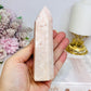 Pink Amethyst Druzy Tower 12cm