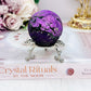 A Rare Stone ~ A Stone Of Freedom ~ Stunning 153gram Purpurite Sphere On Stand