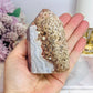 High Grade Druzy Pink Amethyst Chunky Tower 9cm 296g