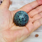 Ruby Fuchsite Sphere (UV Reactive) On Stand 86g