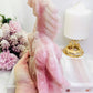 Huge 1.38KG Rose Quartz Perfectly Carved Horse