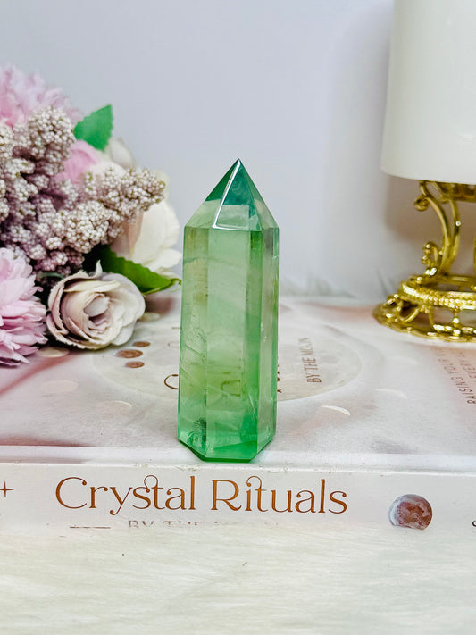 Green Fluorite Tower 9cm