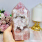 High Grade Druzy Pink Amethyst Tower 15cm 695g