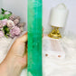 Huge High Grade Green Watermelon Fluorite Tower 25cm 995g