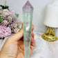 Watermelon Fluorite Tower | Wand 16cm