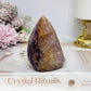 Chevron Amethysy Freeform 9cm 263g