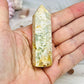 Druzy Green Agate Tower 7cm