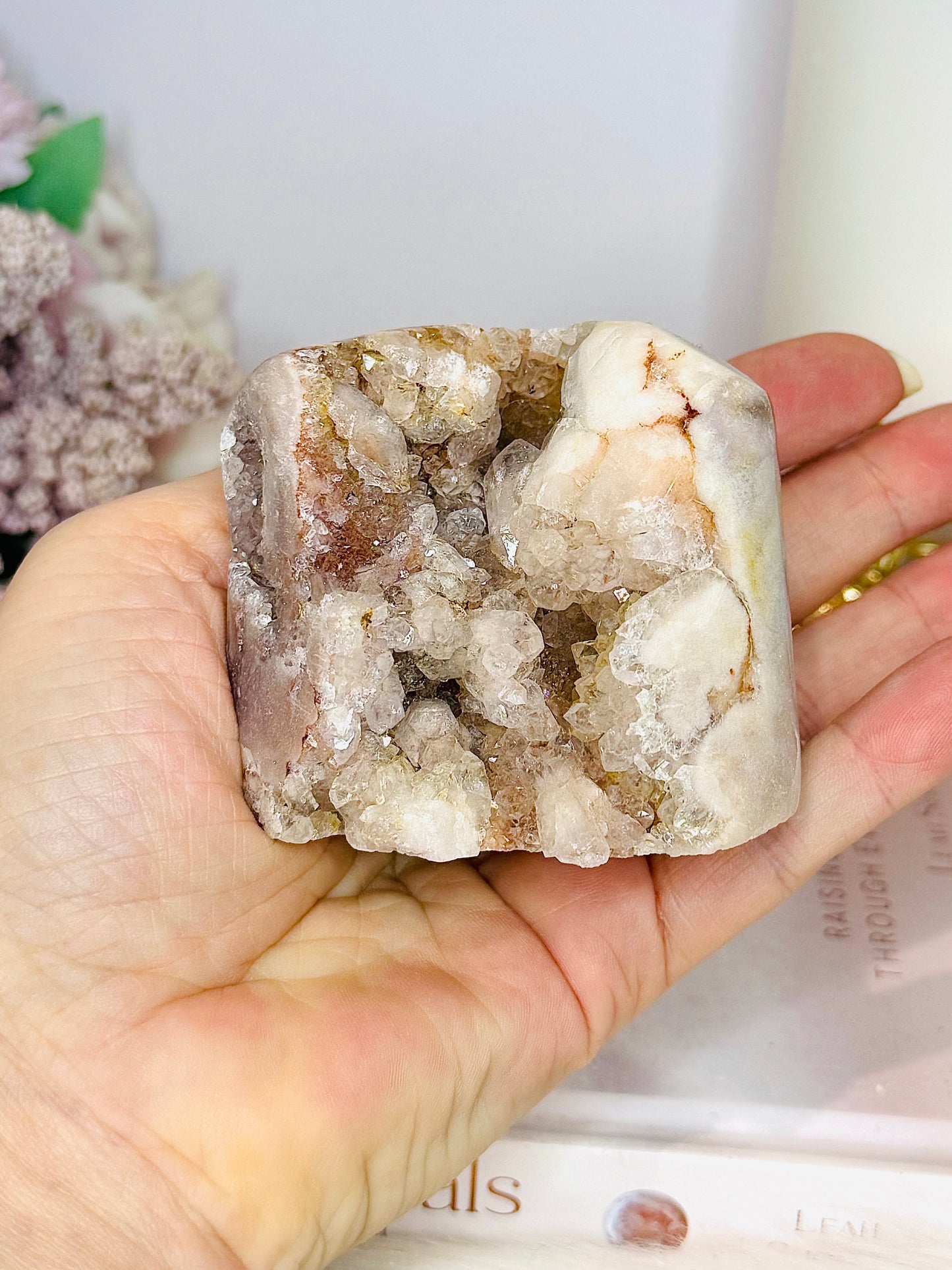 Natural Pink Amethyst Freeform 295gram