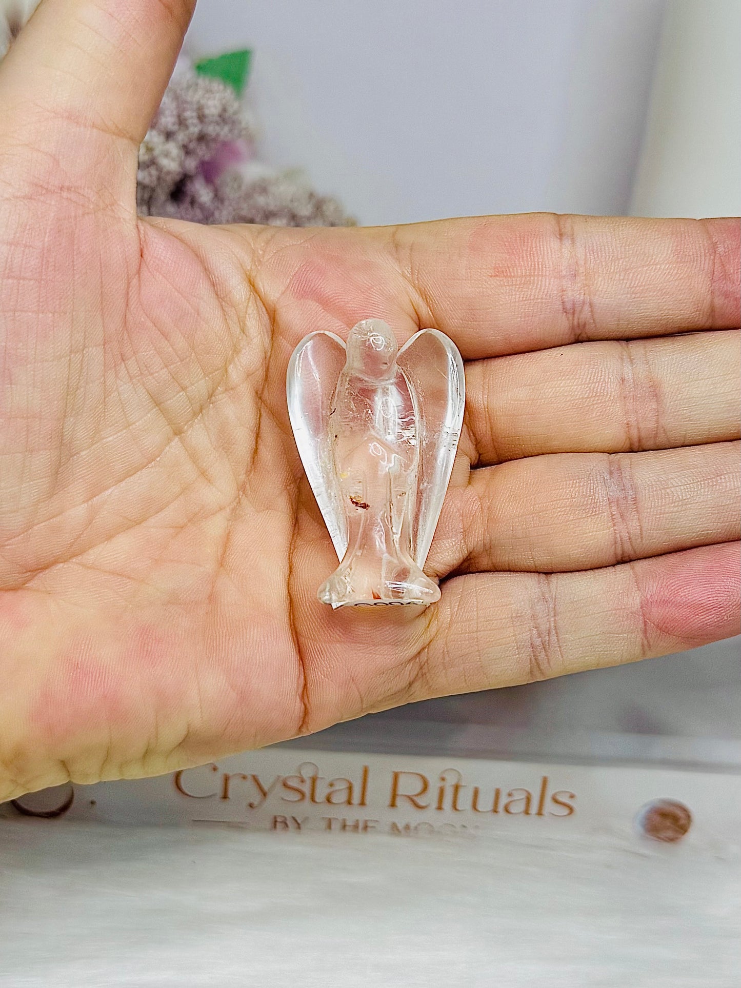 Clear Quartz Angel 4cm