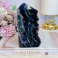 Rainbow Fluorite Slab | Tower 12.5cm