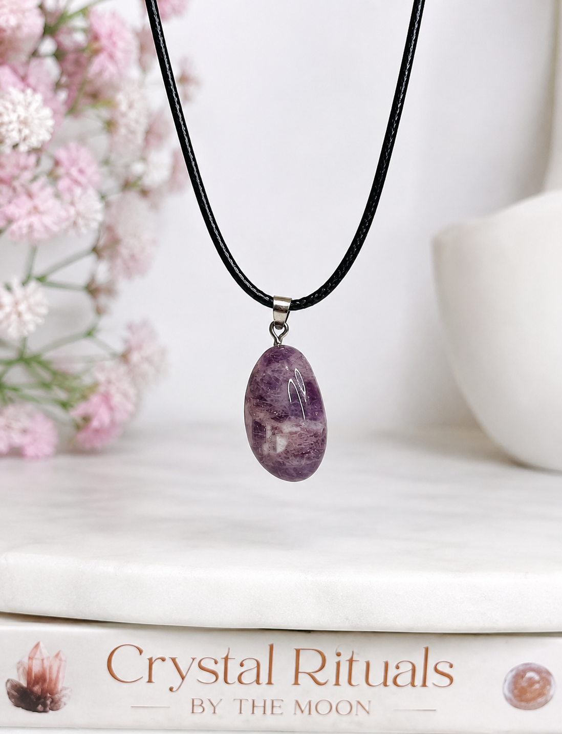 Chevron Amethyst Necklace