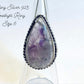 Sterling Silver 925 Amethyst Ring Size 6