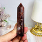 High Grade Fire Quartz Tower with Rainbows 8.5cm