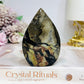 Volcano Agate Flame 9.5cm