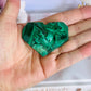 Beautiful Natural Malachite Carved Heart From Congo 6cm