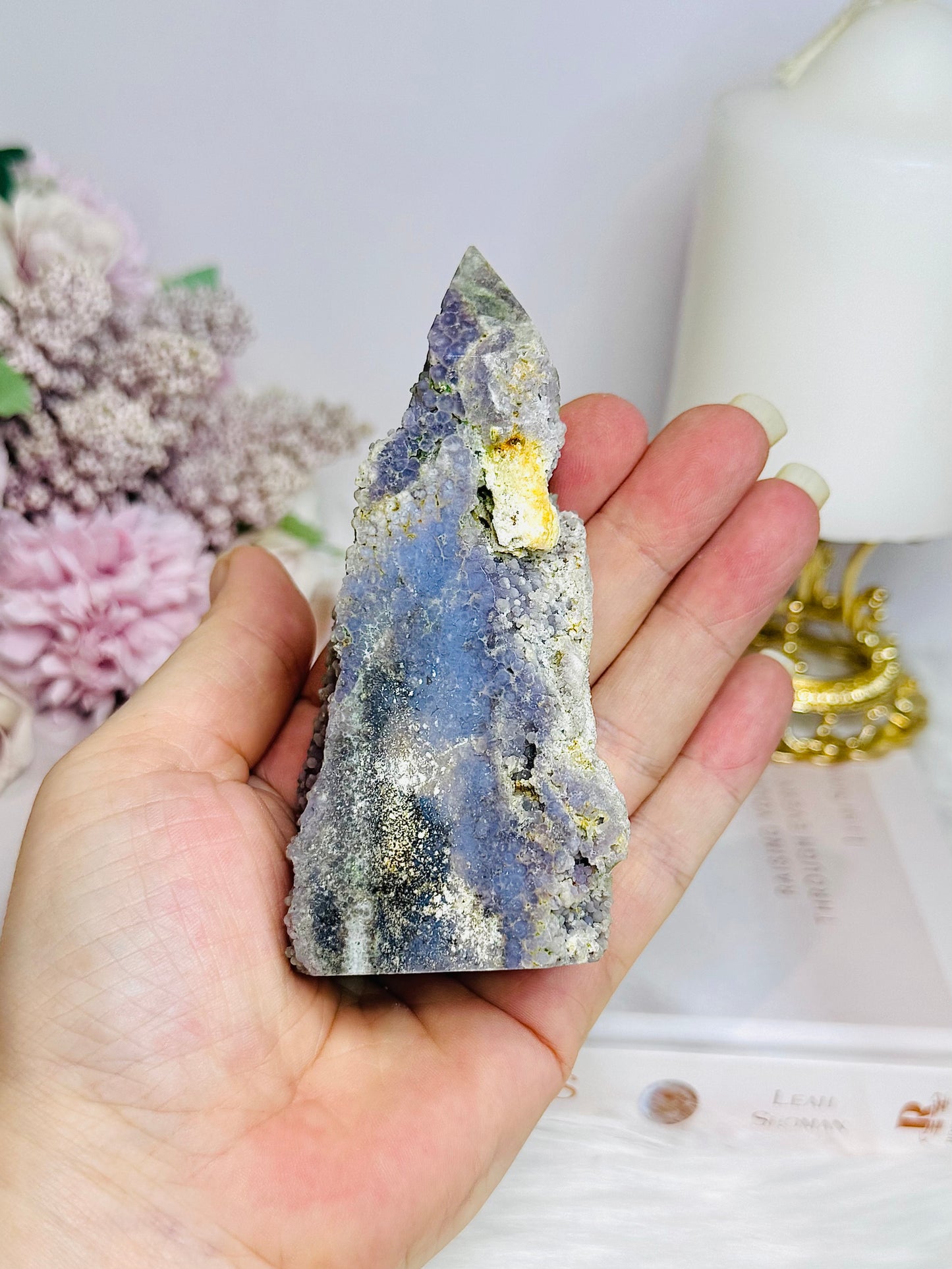 Grape Agate Tower | Freeform 10.5cm 208g