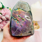 WOW!!!!!! Classy & Absolutely Fabulous Large 14.5cm 1.43KG Labradorite Polished Freeform with Stunning Purple Flash Truly Gorgeous