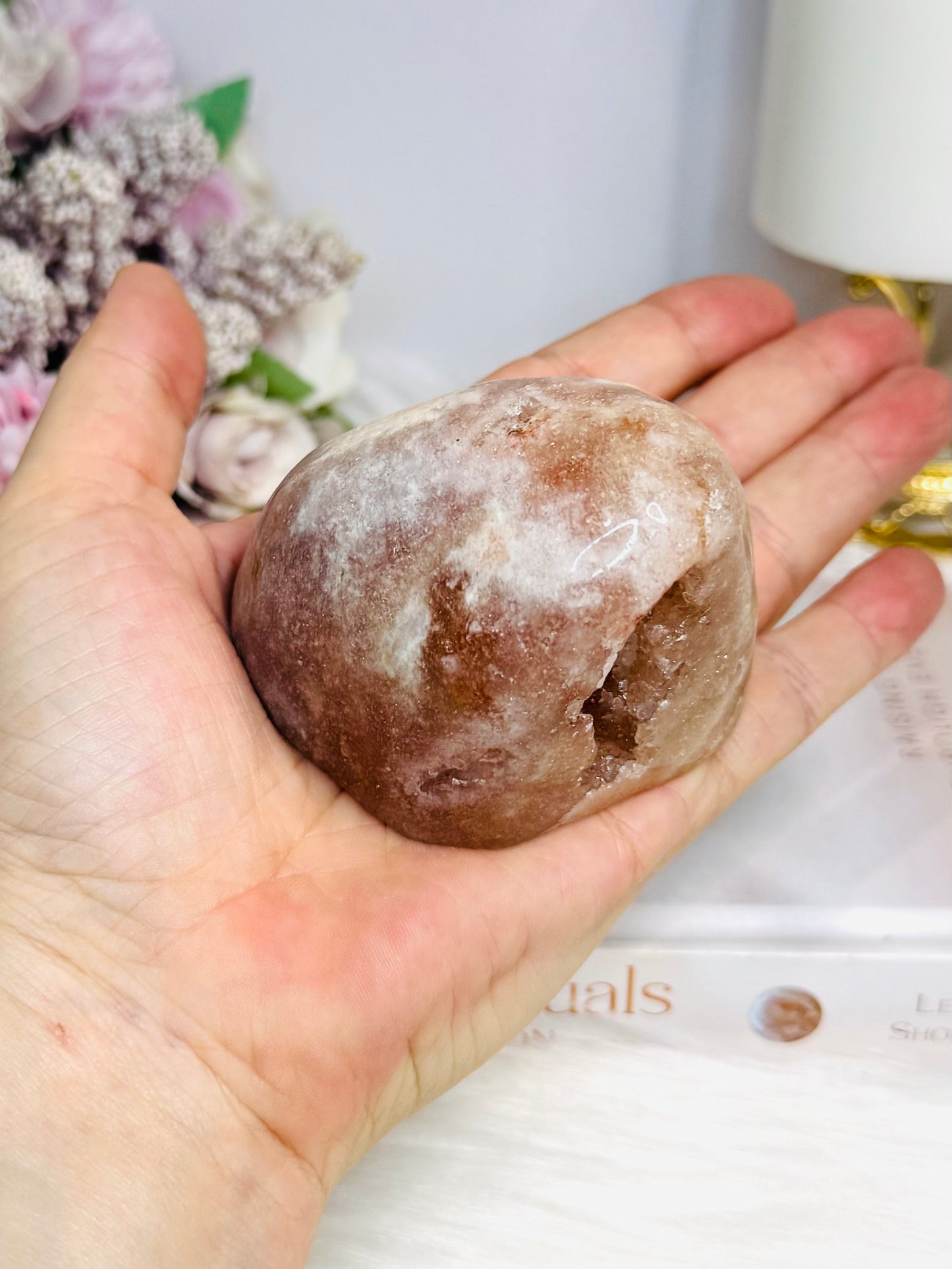 Pink Amethyst Druzy Freeform 267g