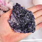 Natural Deep Purple Fluorite Specimen 9.5cm