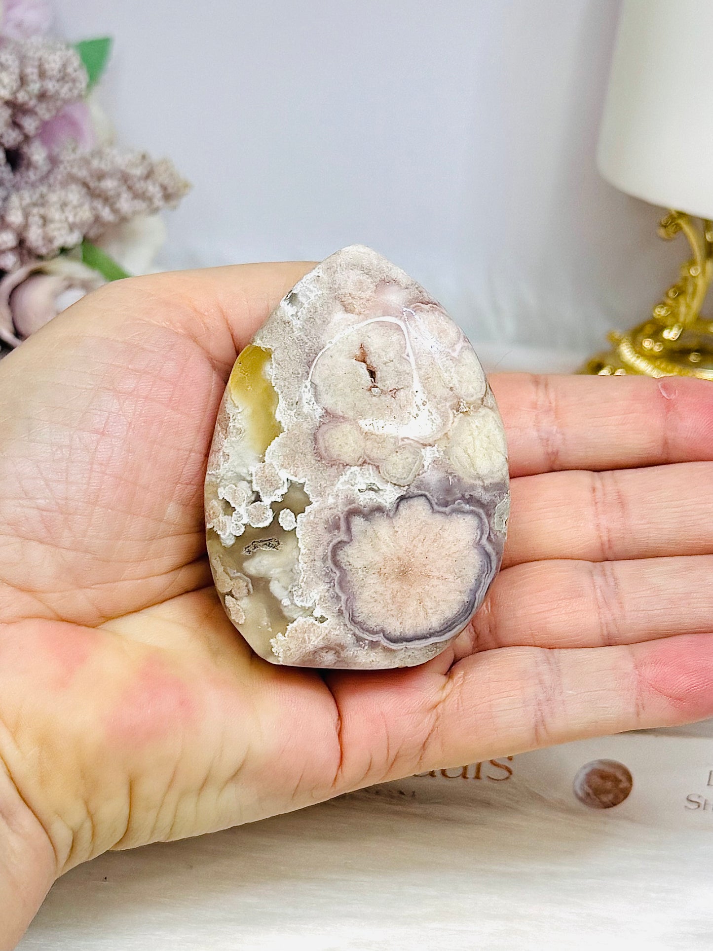 Flower Agate Freeform 6cm