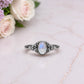 Adjustable Moonstone Ring In Gift Bag