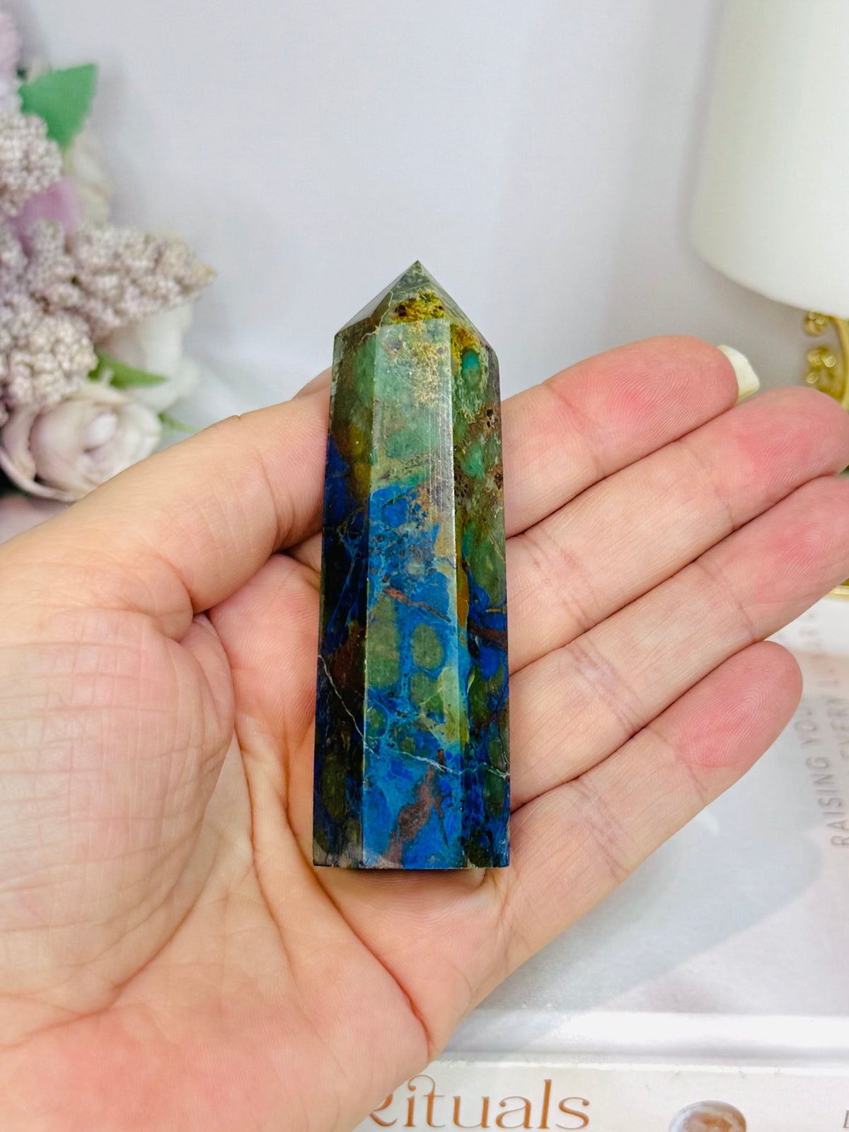 Azurite Tower 8.5cm