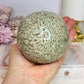 Large Graphic Feldspa Flashy Sphere On Stand 840g