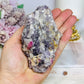 Natural Pegmatite | Unicorn Stone (Lepidolite, Pink Tourmaline, Smoky Quartz and Cleavelandite) Specimen 10.5cm 310g