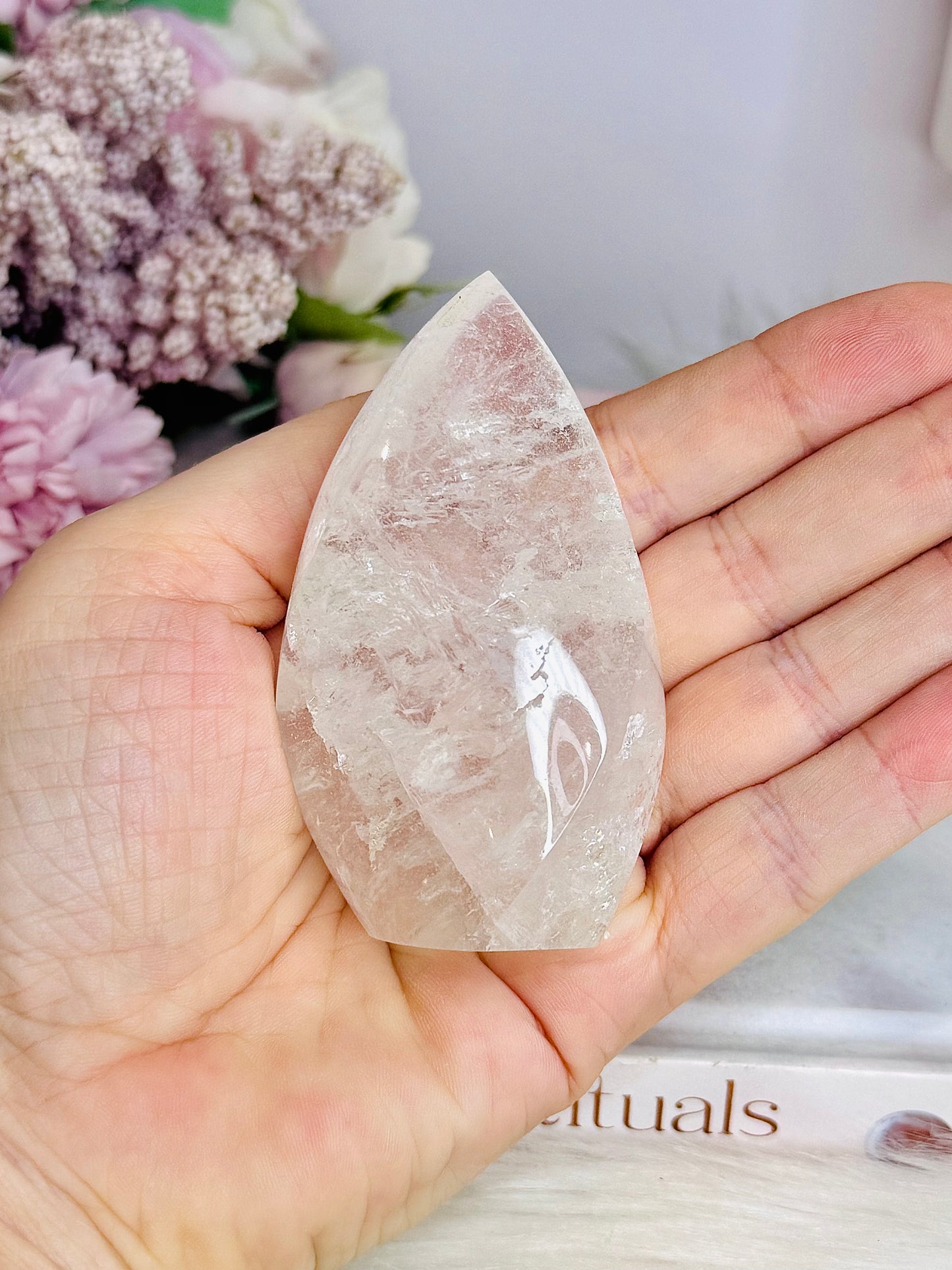 Clear Quartz Flame | Freeform 8cm