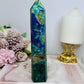 Large Azurite Tower 18cm High Grade